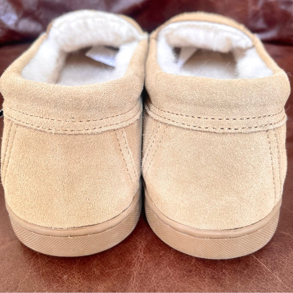 Bearpaw Angel Genuine Suede Wool Blend Lined Moccasin Slipper Shoes - Picture 9 of 12